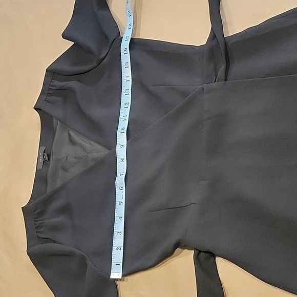 J. Crew Size 00 Black Long Sleeve Wrap Dress, Excellent Used Condition - Picture 7 of 14